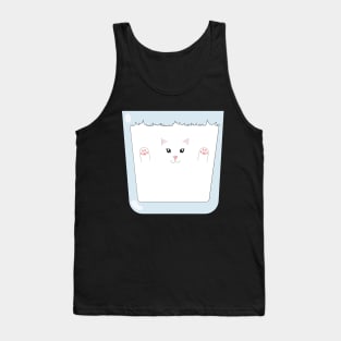 Liquid Cat in a Cup Tank Top